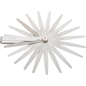 Produktbild für Fühlerlehre Helios-Preisser 0607203, aus Federstahl