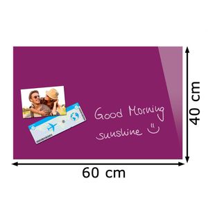 Produktbild für Glas-Magnettafel Sigel B1204 Be!Board, inkl. 2 Magnete