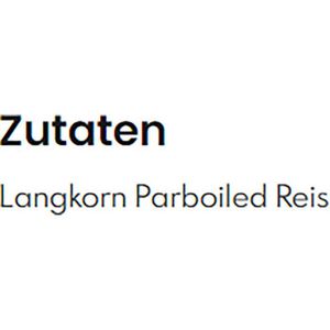 Produktbild für Reis Oryza Ideal