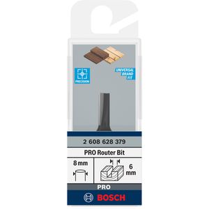 Produktbild für Fräser Bosch PRO Nutfräser Standard for Wood, 8 mm