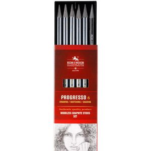 Produktbild für Graphitstifte Koh-I-Noor 8915 Progresso 6