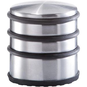 Produktbild für Türstopper Zeller 13807, aus Gummi / Edelstahl
