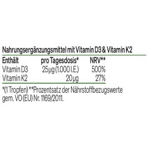 Produktbild für Vitamin-D natural-elements 50 ml, für 1700 Tropfen