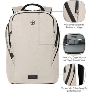 Produktbild für Laptop-Rucksack Wenger MX Light, 653499, sand