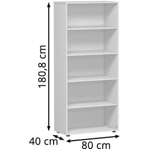 Produktbild für Aktenregal Geramöbel Flex, S-385001-L, aus Holz