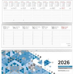 Tischkalender Zettler 116, Jahr 2026