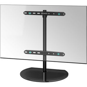Produktbild für TV-Ständer Onkron PT2-B, schwarz, Metall &amp; Glas