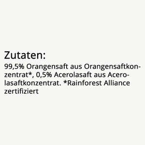 Produktbild für Saft albi milde Orange, ohne Zuckerzusatz