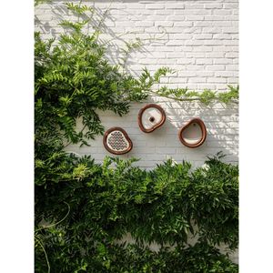 Produktbild für Vogelhaus elho Organic, braun, aus 100% recyceltem Kunststoff