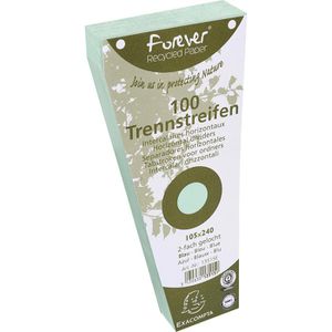 Produktbild für Trennstreifen Exacompta 13515E Forever, Trapez