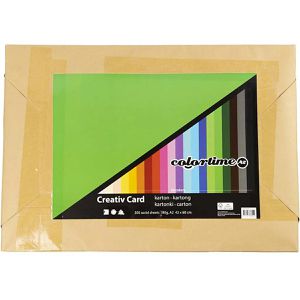 Produktbild für Tonpapier Colortime Tonkarton, A2