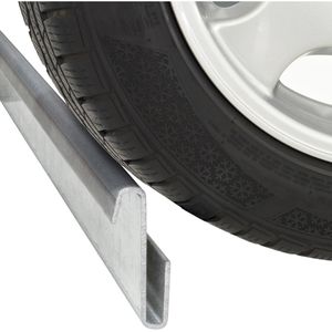 Produktbild für Reifenregal Schulte 20930, silber, für 18 Reifen