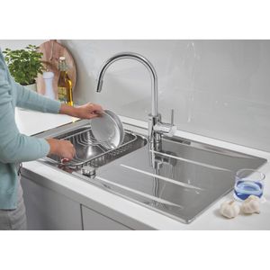 Produktbild für Küchenarmatur GROHE Concetto 32663003, chrom