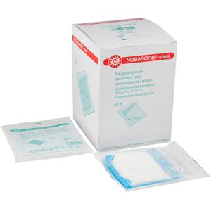 Saugkompressen Nobamed Nobasorb, 3-lagig, steril
