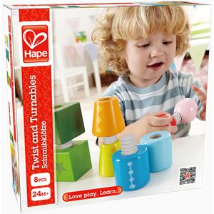 Produktbild für Motorikspielzeug Hape E0416, Schraubklötze