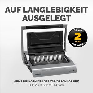 Produktbild für Bindegerät Fellowes Galaxy 500, A4, manuell