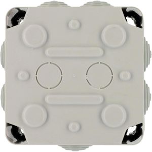 Produktbild für Abzweigdose Unitec 40210L, wasserdicht IP65 für außen