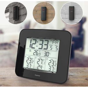 Produktbild für Thermo-Hygrometer Hama 186311, EWS-Trio Funk, digital