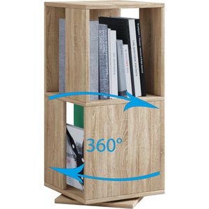 Produktbild für Bücherregal VCM Stifta L, 916966, sonoma eiche