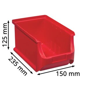 Produktbild für Sichtlagerkasten Allit ProfiPlus Box 456209, Größe 3
