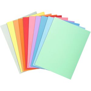 Aktendeckel Exacompta 340000E Super, A4, farbig sortiert
