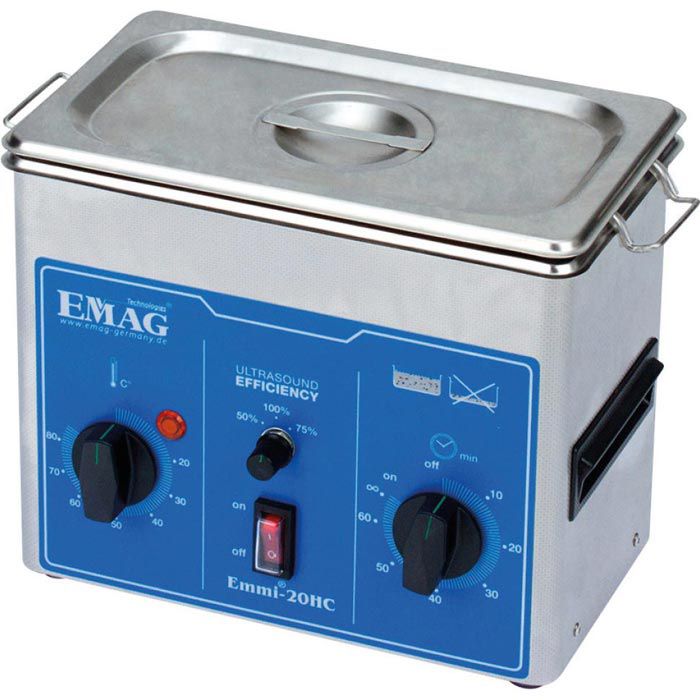 Emag Ultraschallreinigungsgerät Emmi 20 HC, 1,8 Liter, mit Timer und  Heizung – Böttcher AG