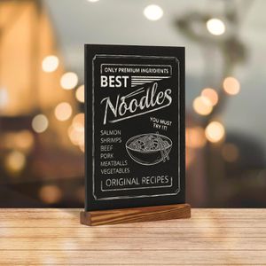 Produktbild für Tischaufsteller Europel Kreidetafel, 356268, A4