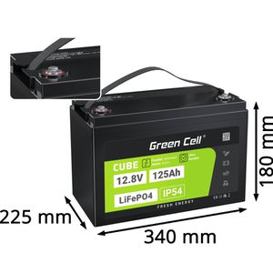 Produktbild für LiFePO4-Akku Green-Cell Cube, 125 Ah