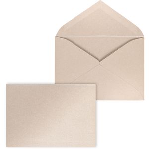 Produktbild für Briefumschläge ÖKI 20423, weiß/sand glänzend, Mini