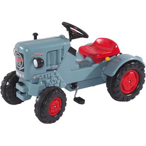 Produktbild für Trettraktor BIG Eicher Diesel ED 16, grau