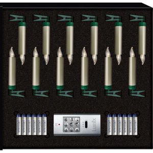 Christbaumkerzen Krinner Lumix SuperLight Mini