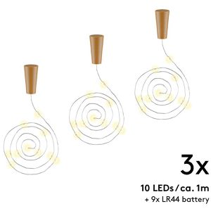 Produktbild für Lichterkette Goobay 57866, Flaschenlicht, 10 LED, innen