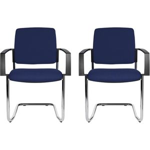 Produktbild für Besucherstuhl Topstar BtoB 20 chrom, stapelbar