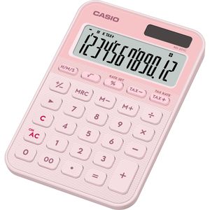 Taschenrechner Casio MS 20YC PK, mit Zeitberechnung