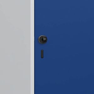 Produktbild für Spind CP-Möbel 80002-20 Classic PLUS, Doppelspind, blau