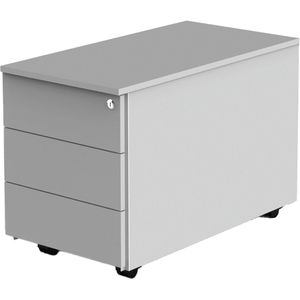 Produktbild für Rollcontainer Kerkmann Move, 54711, aus Holz, lichtgrau
