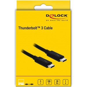 Produktbild für USB-Kabel DeLock Thunderbolt 3, USB 3.1, 1,0 m