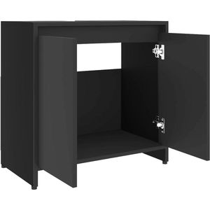 Produktbild für Waschbeckenunterschrank vidaXL 802643, stehend