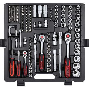 Produktbild für Werkzeugkoffer KS-Tools Steckschlüssel CHROMEplus 918.0216