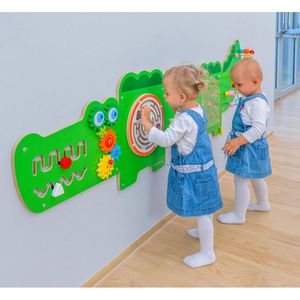 Produktbild für Motorikspielzeug Betzold 97245, Wandspiel Krokodil