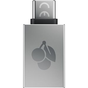 Produktbild für USB-Adapter CHERRY 61710036, silber