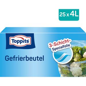 Produktbild für Gefrierbeutel Toppits 4 Liter