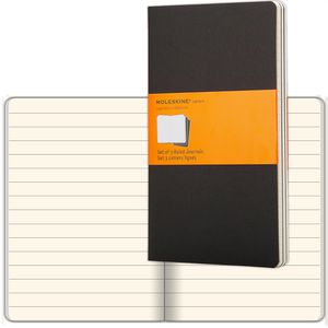Notizbuch Moleskine Cahier Pocket, schwarz, A6
