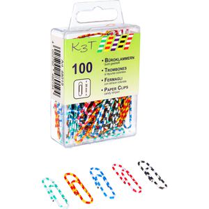 Büroklammern TSI 48019, Zebra, 28mm