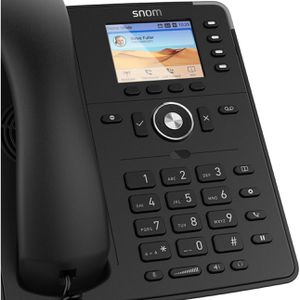 Produktbild für Telefon Snom D713, schwarz