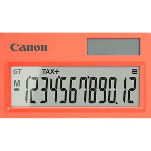 Produktbild für Taschenrechner Canon LS-125KB, MwSt-Berechnung, orange