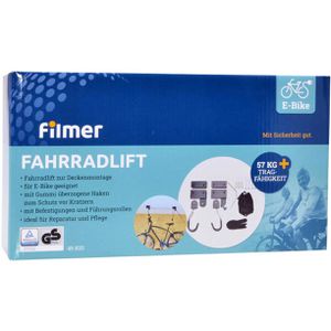 Produktbild für Fahrrad-Wandhalterung Filmer Fahrradlift E-Bike
