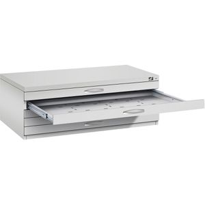 Produktbild für Planschrank CP-Möbel 7100-000, lichtgrau, DIN A1