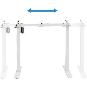 Produktbild für Schreibtischgestell LogiLink EO0052, weiß, 3 Memoryspeicher