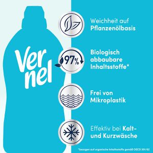 Produktbild für Weichspüler Vernel Sensitiv, hypoallergen